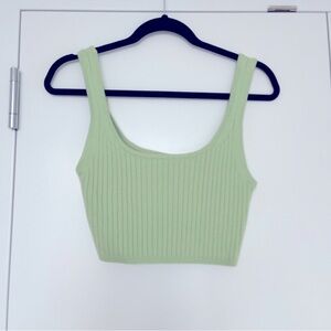 New Aritzia Wilfred Free Manila Tank - Pastel Green Size M